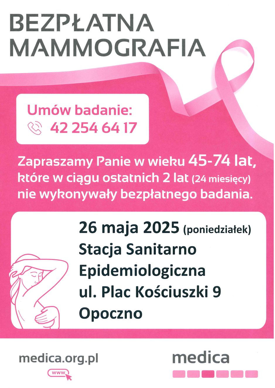 plakat mamografia
